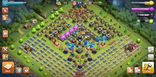 COC200 Semi Max TH12 | Max Defense | 5 Builders | Strong Heroes & Epic Equipment 
